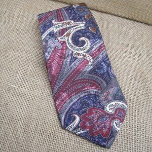 Vintage Envoy Classic Pattern Polyester Tie